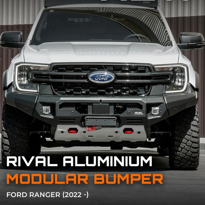 Pare-choc Avant GEN2 RIVAL Aluminium Ford Ranger 2023+ sur Xperts4x4 Accessoires 4x4 Off-Road