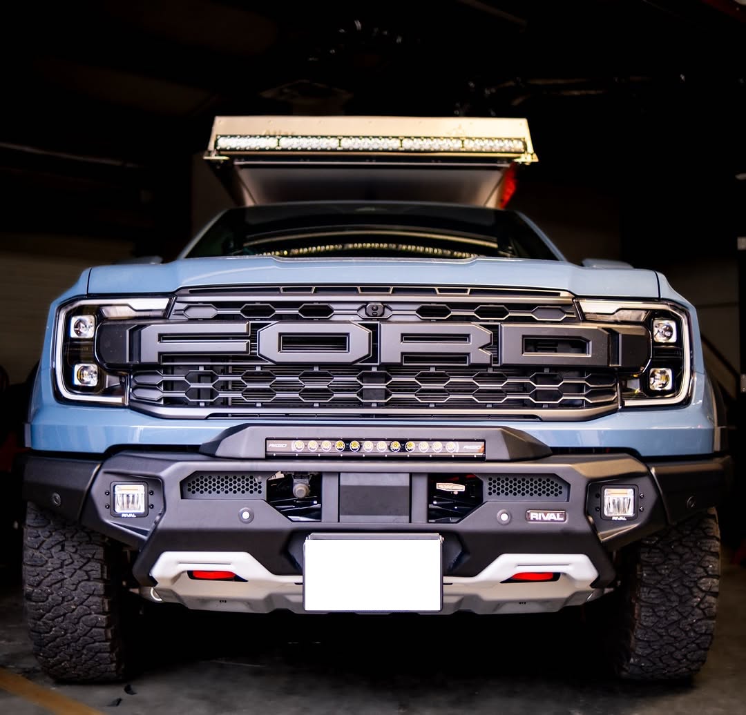 Pare-choc Avant Rival 4x4 Ford Raptor 2023+ | Aluminium Noir sur Xperts4x4 Accessoires 4x4 Off-Road