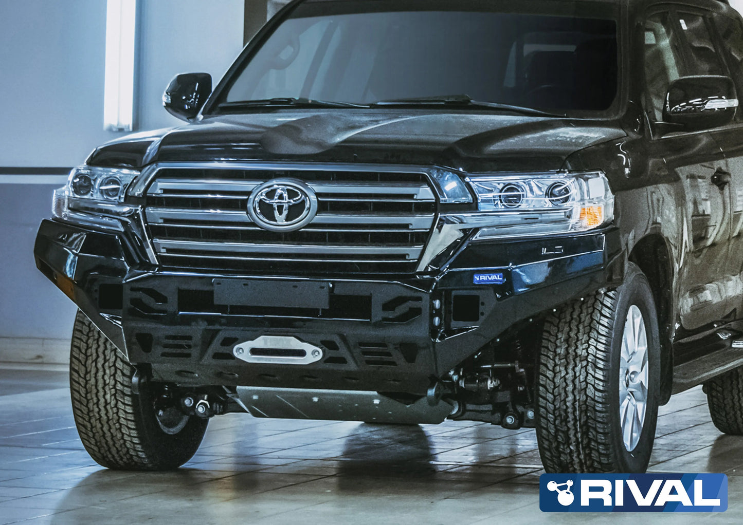 Pare-choc Avant Rival Aluminium - Toyota LC200 2015-2021 sur Xperts4x4 Accessoires 4x4 Off-Road