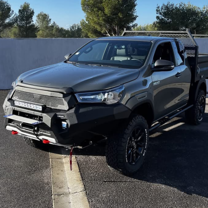 Pare-choc Avant Rival Toyota Hilux 2021 a Present | Léger et Robuste sur Xperts4x4 Accessoires 4x4 Off-Road