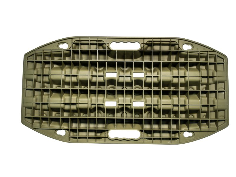 Plaque à sable Maxtrax Mini + Jaxbase vert olive - Le set sur Xperts4x4 Accessoires 4x4 Off-Road
