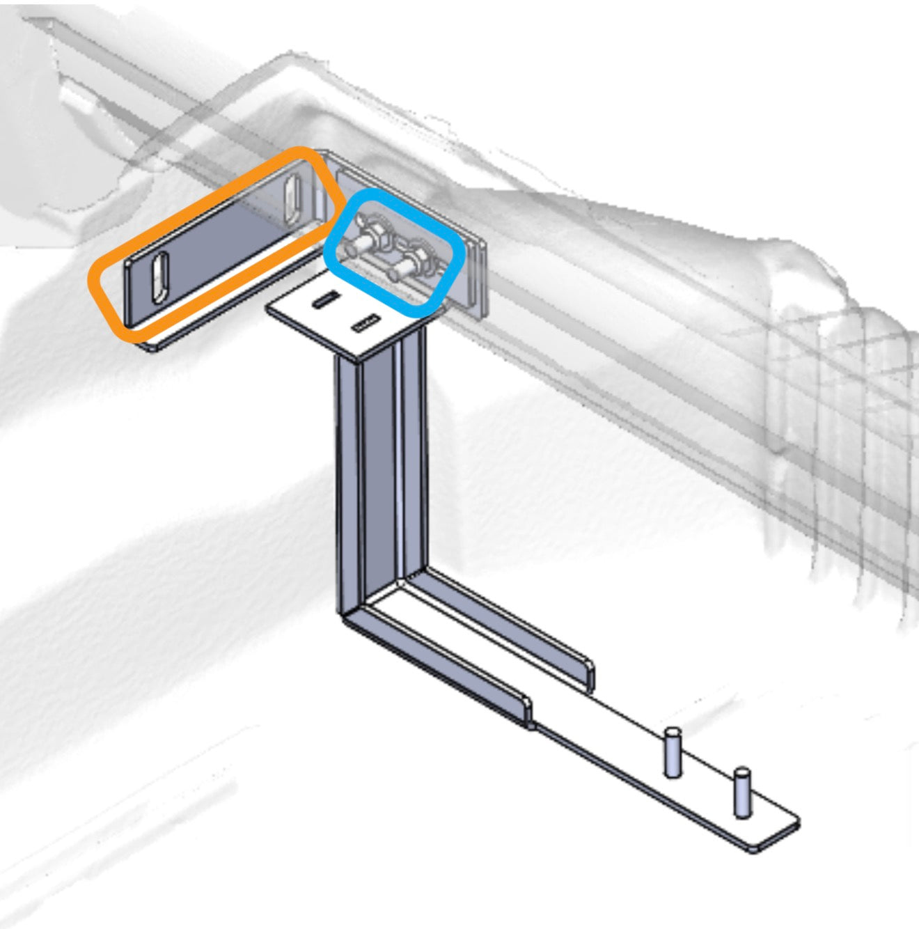 Fixations pour Plateau Coulissant RUUUD pour Ford Ranger/Raptor & VW Amarok 2023+ sur Xperts4x4 Accessoires 4x4 Off-Road