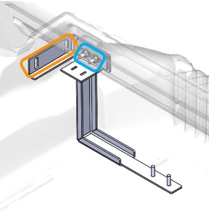 Fixations pour Plateau Coulissant RUUUD pour Ford Ranger/Raptor & VW Amarok 2023+ sur Xperts4x4 Accessoires 4x4 Off-Road