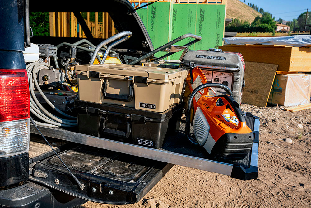 Plateau Coulissant - Ford Ranger 2023+ | Plateau de Chargement CargoGlide | DECKED sur Xperts4x4 Accessoires 4x4 Off-Road