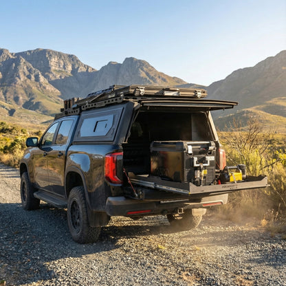 Plateau Coulissant Ford Ranger T6-T8 Double Cabine Predator Offroad sur Xperts4x4 Accessoires 4x4 Off-Road