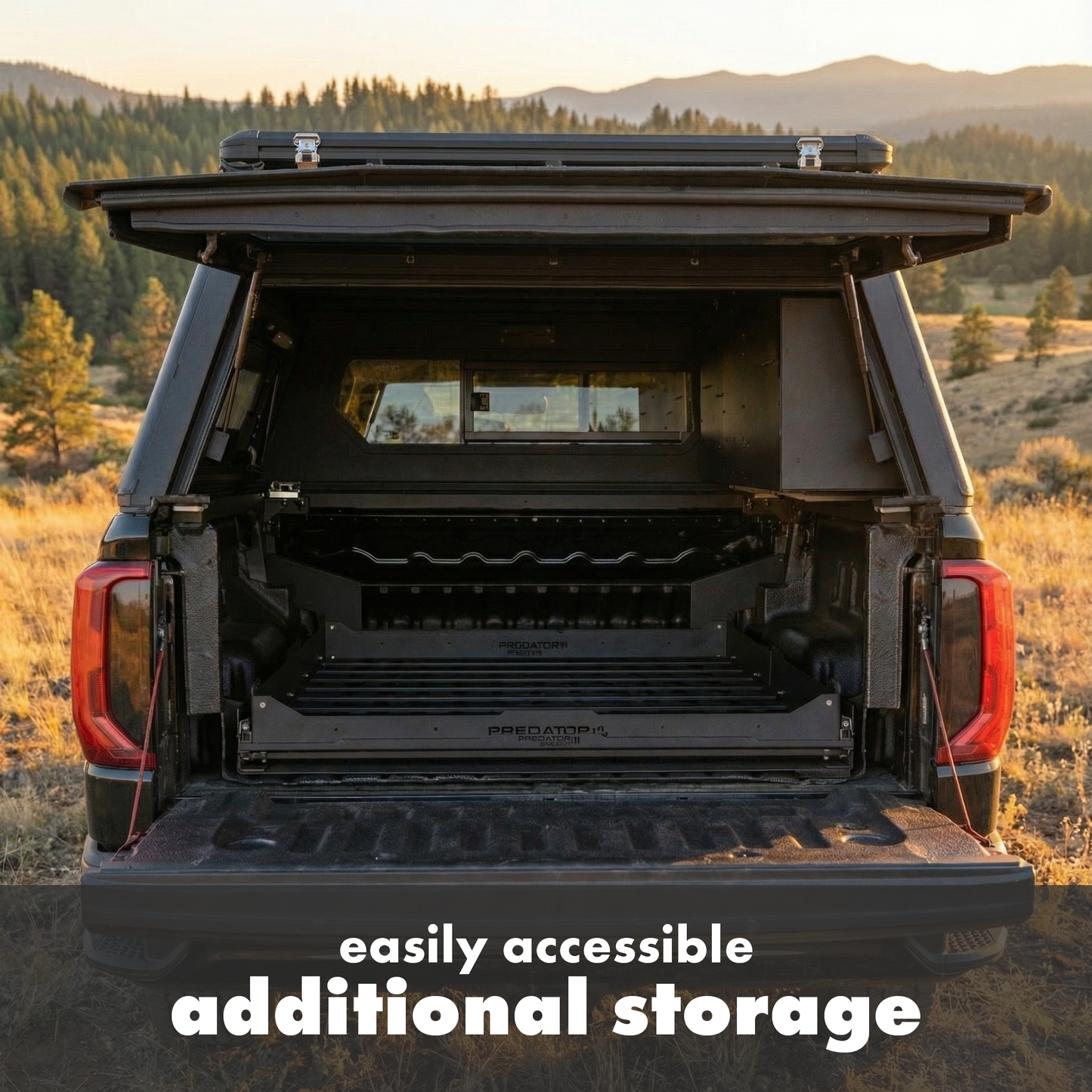 Plateau Coulissant Pickup 4x4 PREDATOR OFF-ROAD sur Xperts4x4 Accessoires 4x4 Off-Road