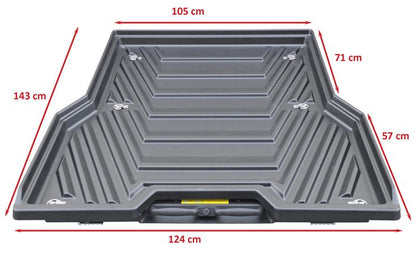 Plateau Coulissant Robuste pour Pick-up Double Cab | Systeme Universel sur Xperts4x4 Accessoires 4x4 Off-Road