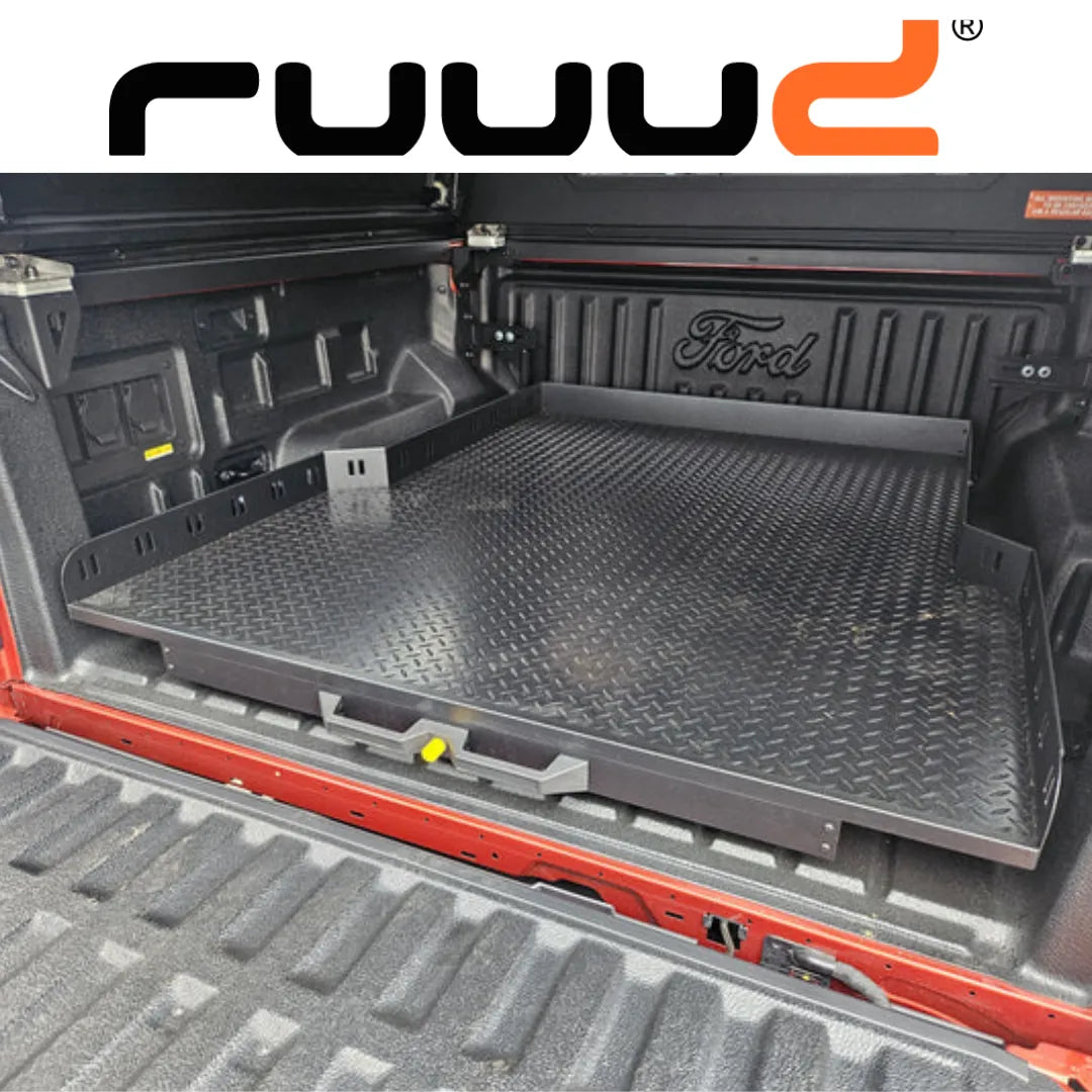 Plateau Coulissant RUUUD Ford Ranger 2023+ SUPER-CAB | Installation Sans Perçage sur Xperts4x4 Accessoires 4x4 Off-Road