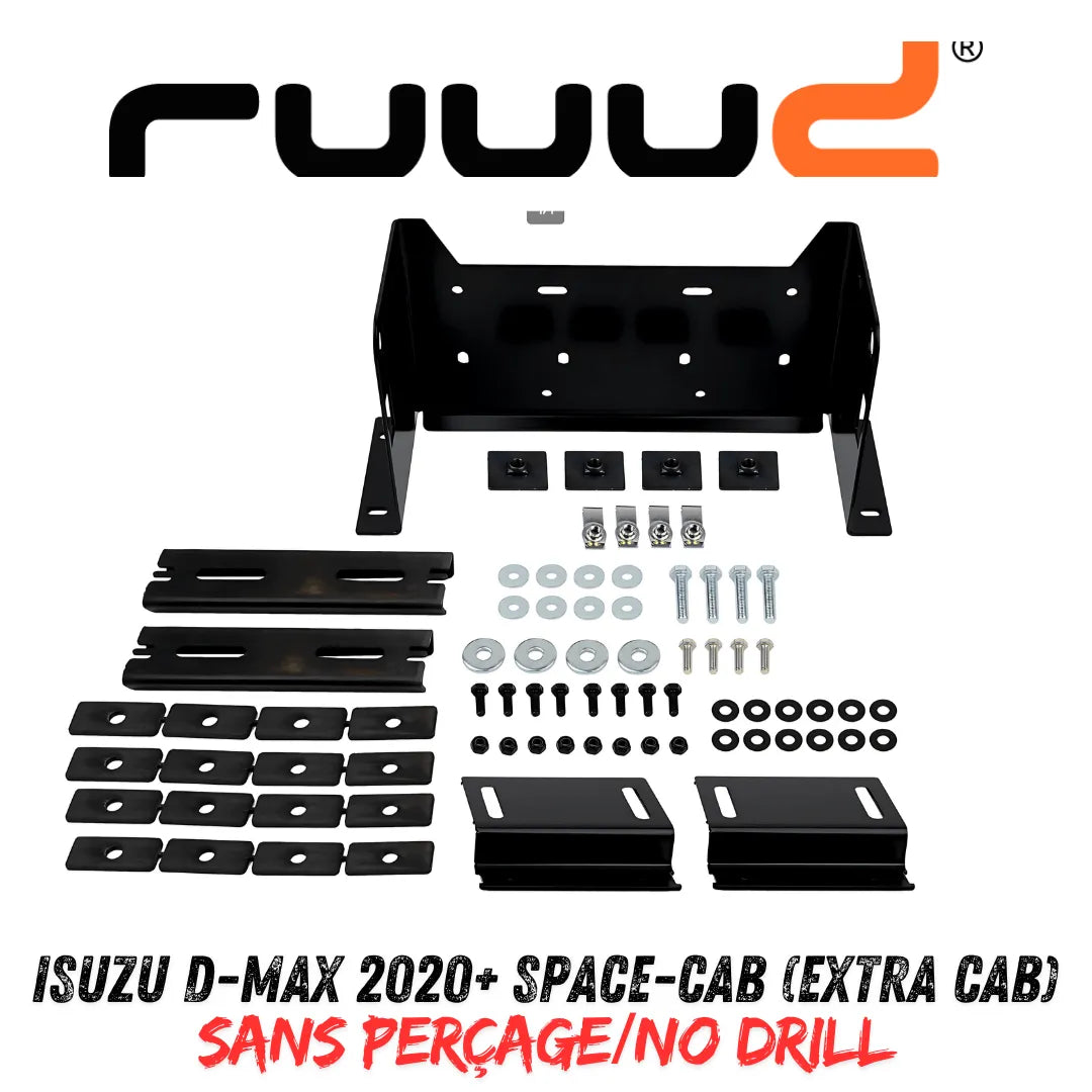 Plateau Coulissant RUUUD Isuzu D-Max 2020+ Space-Cab | Installation Sans Perçage sur Xperts4x4 Accessoires 4x4 Off-Road