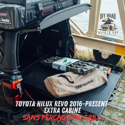 Plateau Coulissant RUUUD Toyota Hilux Revo 2016+ Extra Cab | Installation Sans Perçage sur Xperts4x4 Accessoires 4x4 Off-Road