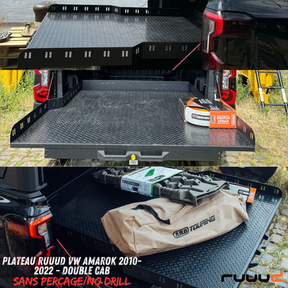 Plateau Coulissant RUUUD VW Amarok 2010-2022 Double Cab sur Xperts4x4 Accessoires 4x4 Off-Road