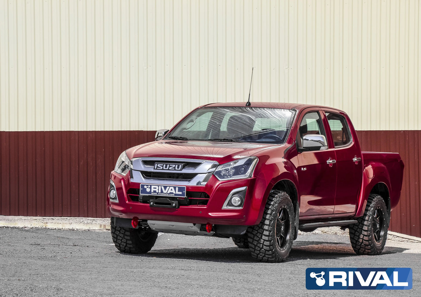 Platine de Treuil RIVAL Isuzu D-Max 2012-2020 - Robuste et Discrète sur Xperts4x4 Accessoires 4x4 Off-Road