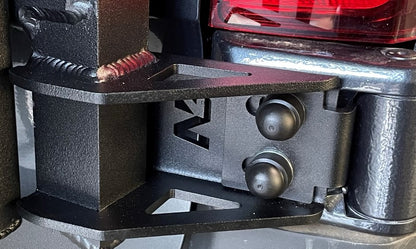Porte tout en aluminium sur porte arrière droite pour Mercedes Sprinter W907 N4-Offroad sur Xperts4x4 Accessoires 4x4 Off-Road