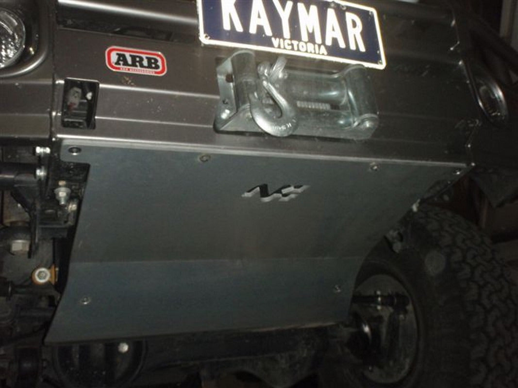 Blindage Avant 8mm N4-Offroad Toyota Série 70 (2007+) sur Xperts4x4 Accessoires 4x4 Off-Road