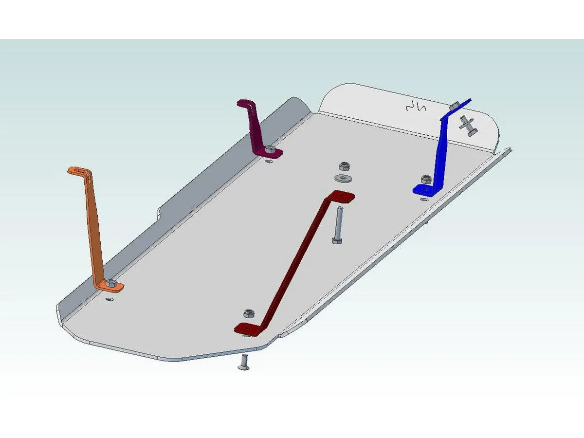 Blindage Réservoir 6mm Aluminium - N4 Offroad - Isuzu D-Max 2012-2020 sur Xperts4x4 Accessoires 4x4 Off-Road