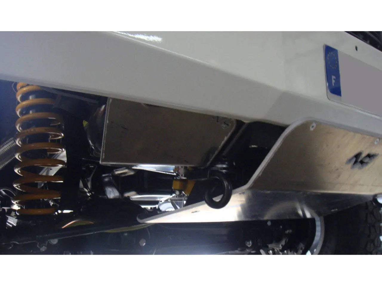 Blindage tubulures Intercooler N4 - Aluminium 5mm - Toyota HDJ80 sur Xperts4x4 Accessoires 4x4 Off-Road