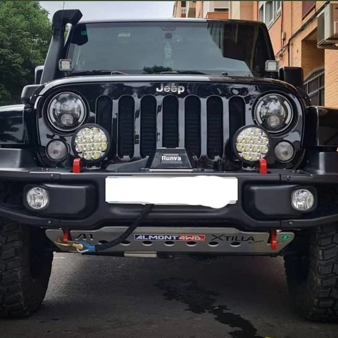 Jeep Wrangler JK & J8 | Protection Almont4wd Frontale sur Xperts4x4 Accessoires 4x4 Off-Road