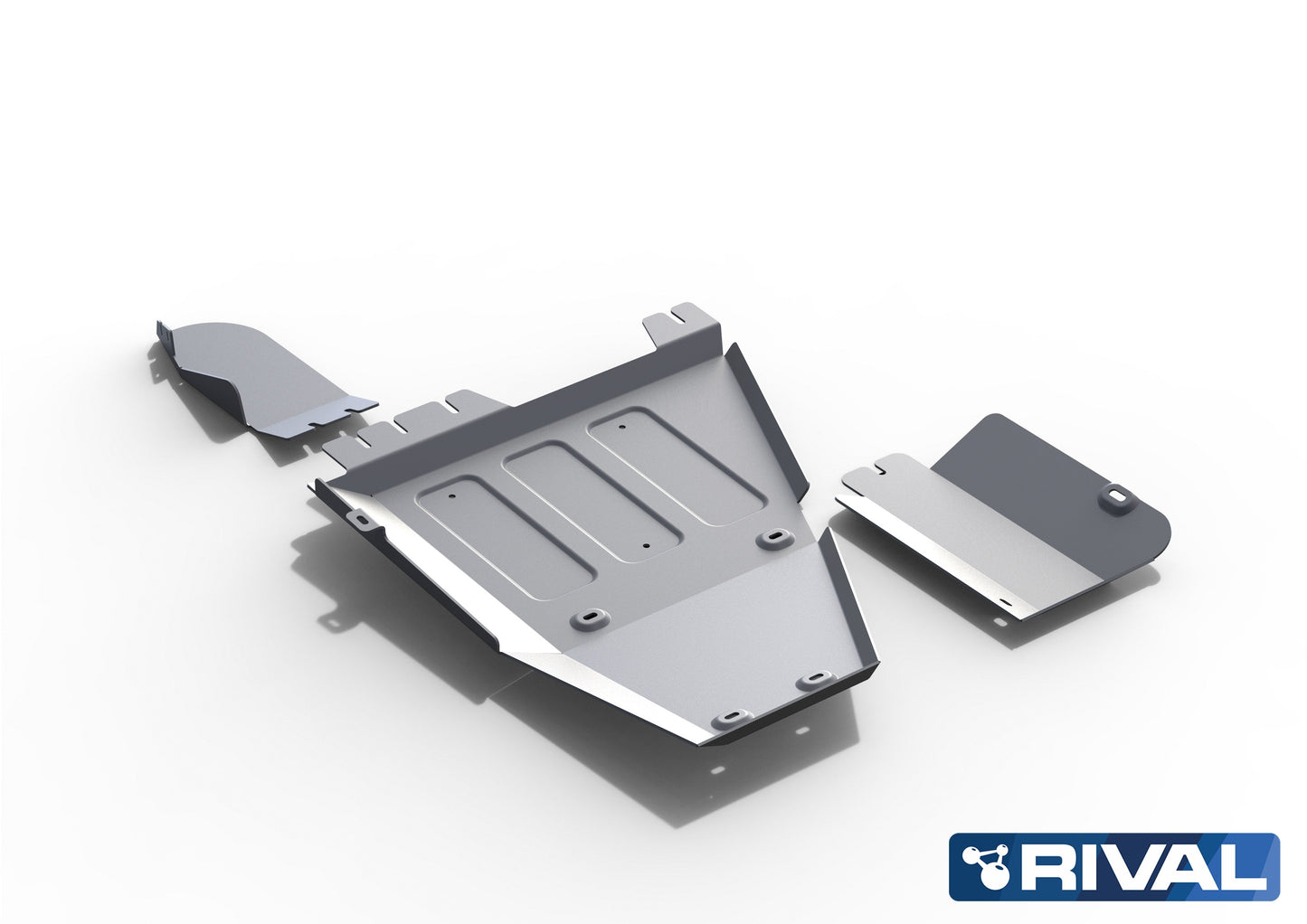 Kit 4x Protections Toyota Hilux REVO 2016-Présent - Rival4x4 - Aluminium 4mm sur Xperts4x4 Accessoires 4x4 Off-Road