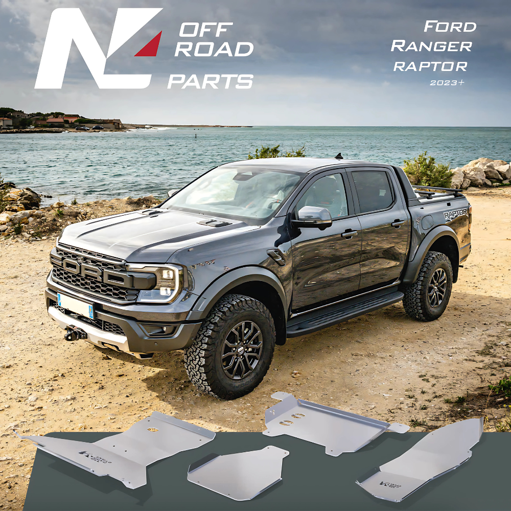 Pack Blindages Complet Ford Raptor 2023+ Next GEN | N4 Offroad - Aluminium sur Xperts4x4 Accessoires 4x4 Off-Road