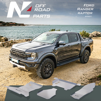 Pack Blindages Complet Ford Raptor 2023+ Next GEN | N4 Offroad - Aluminium sur Xperts4x4 Accessoires 4x4 Off-Road