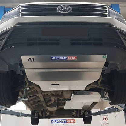 Protection Duralumin 6mm Frontale | MAN TGE 4x4 et Volkswagen Crafter sur Xperts4x4 Accessoires 4x4 Off-Road