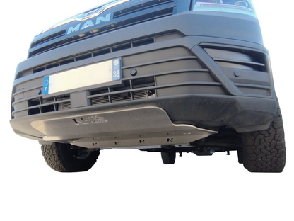 Ski protection avant aluminium 8mm Volkswagen Crafter 4x4 2017+ / Man TGE 2017+ N4-Offroad sur Xperts4x4 Accessoires 4x4 Off-Road