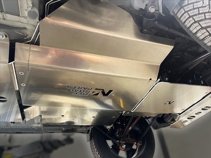 Ski protection Pont arrière alu 6mm Dacia Duster 4x4 2024+ sur Xperts4x4 Accessoires 4x4 Off-Road