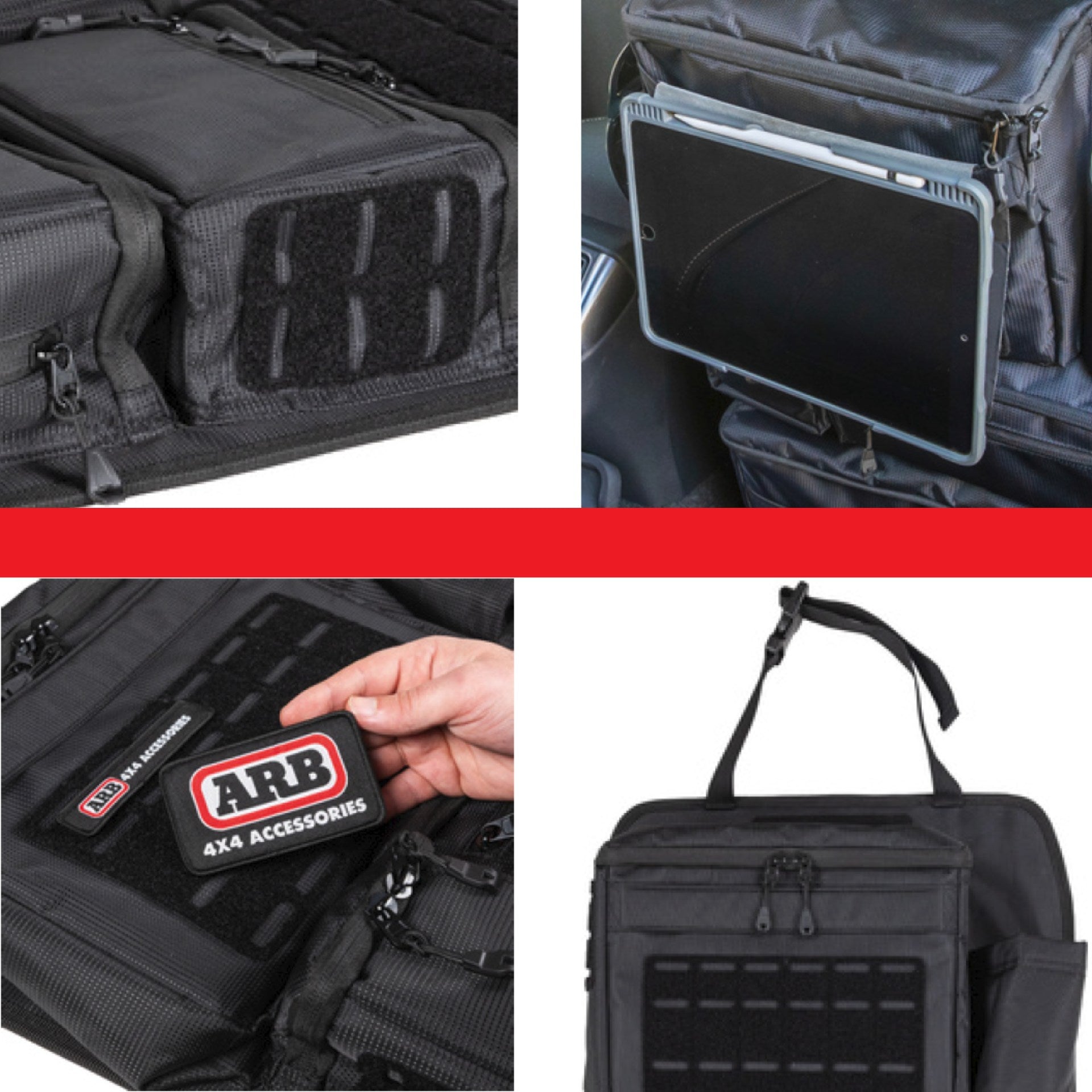 Organiseur de Siège ARB4x4 sur Xperts4x4 Accessoires 4x4 Off-Road
