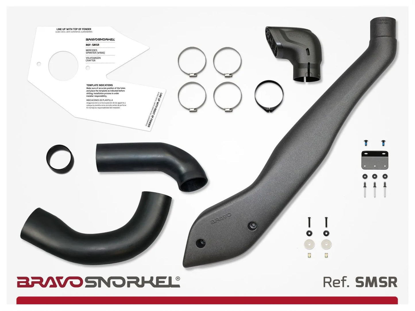 Snorkel Bravo 4x4 - Mercedes Sprinter 2006-2018 sur Xperts4x4 Accessoires 4x4 Off-Road