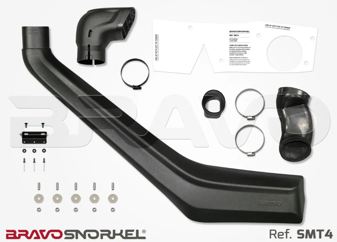 Snorkel Bravo 4x4 - Mitsubishi Triton L200 2019+ sur Xperts4x4 Accessoires 4x4 Off-Road