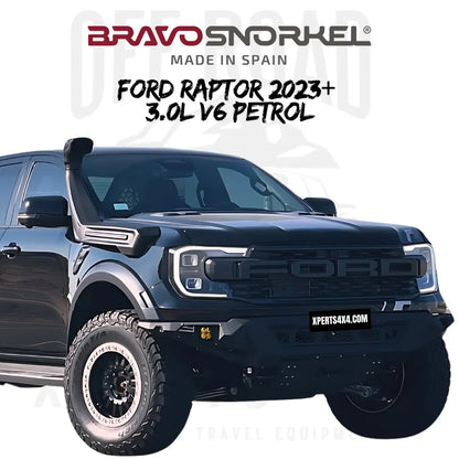 Snorkel Ford Ranger Raptor 2023 à Présent 3.0L PETROL - BRAVO SNORKEL sur Xperts4x4 Accessoires 4x4 Off-Road