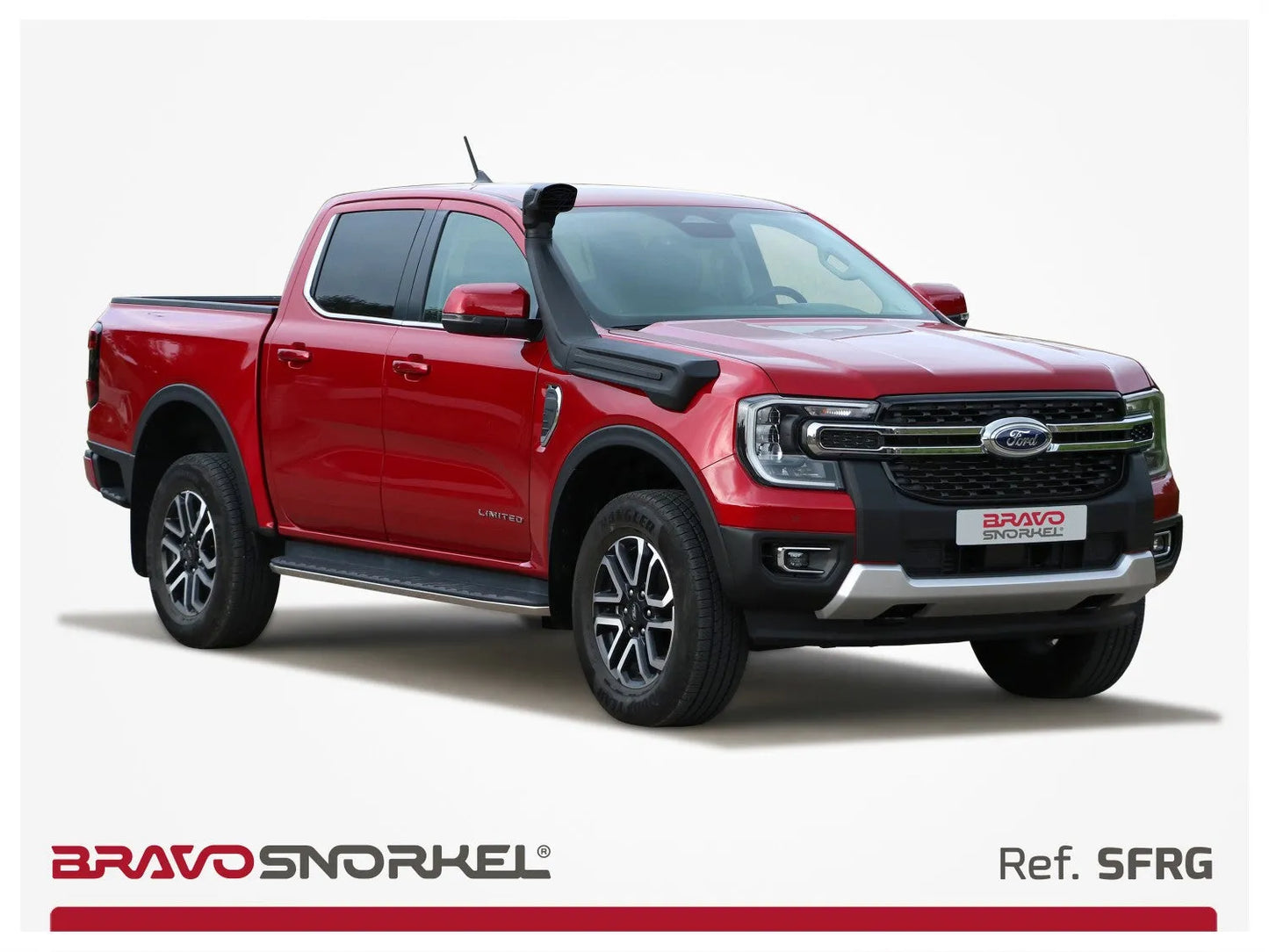 Snorkel Ford Ranger/Raptor 2023+ | BRAVO SNORKEL sur Xperts4x4 Accessoires 4x4 Off-Road