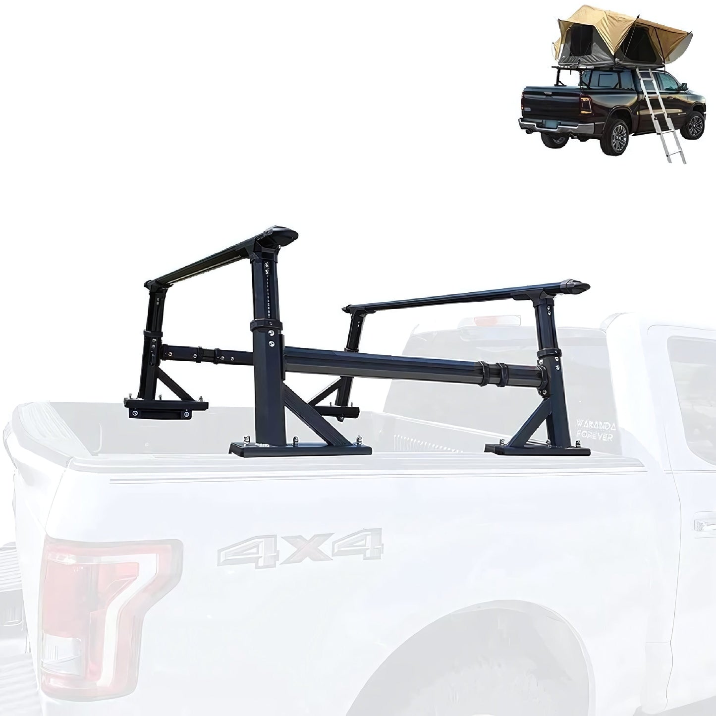 Bed Rack Universel Aluminium Pickup | BULLFACE sur Xperts4x4 Accessoires 4x4 Off-Road