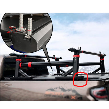 Bed Rack Universel Aluminium Pickup | BULLFACE sur Xperts4x4 Accessoires 4x4 Off-Road