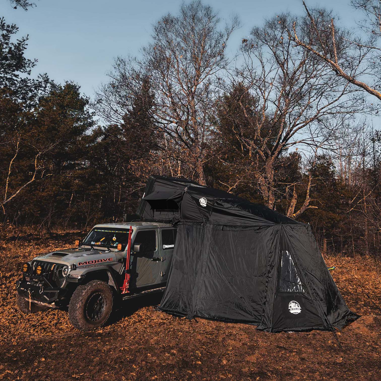 Annexe Go Overland Canada VOYAGE L - Abri 4 Saisons sur Xperts4x4 Accessoires 4x4 Off-Road
