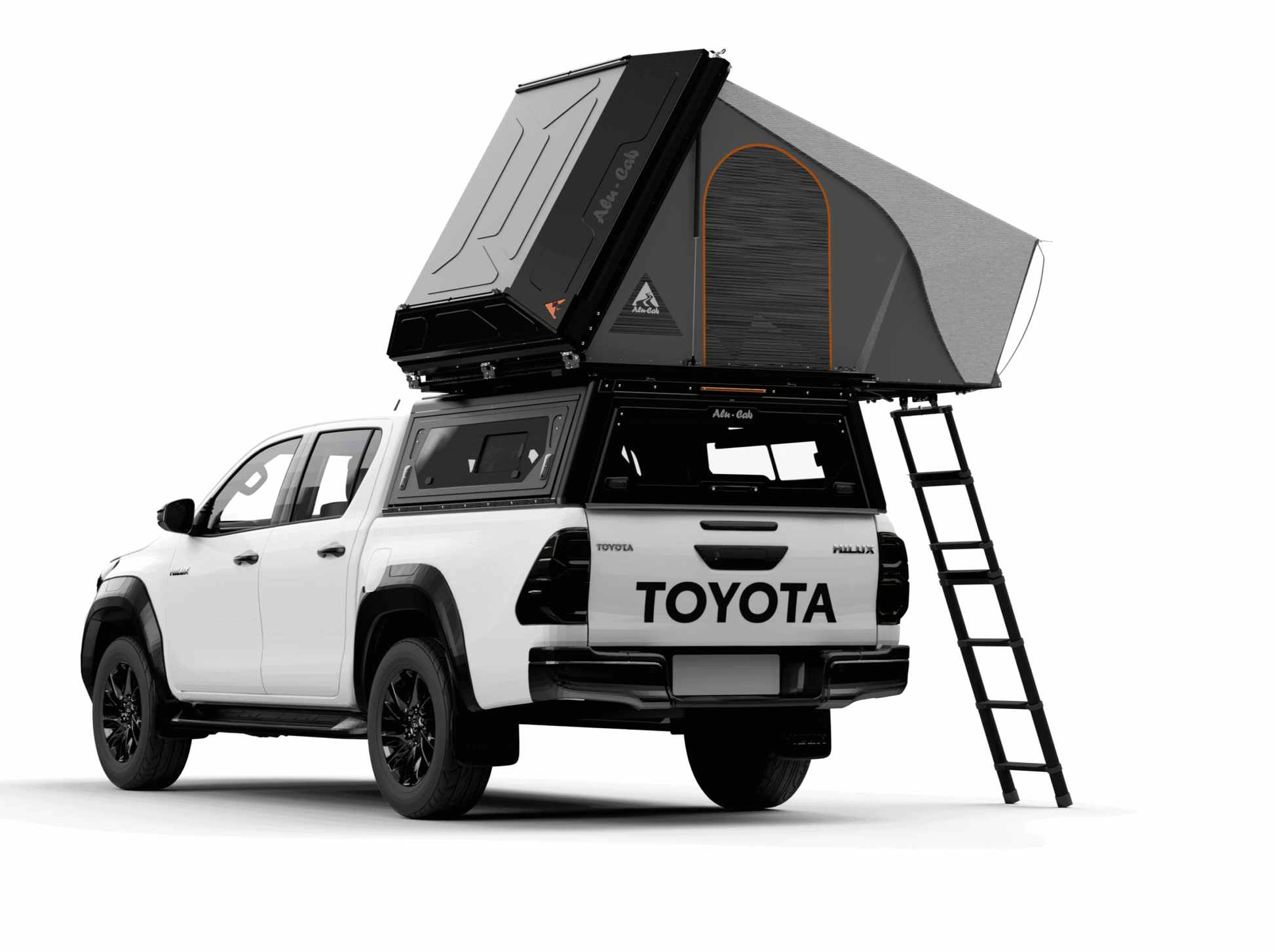 Tente de Toit Alu-Cab "RT-2S" - 2 Personnes | Coque Alu Compacte sur Xperts4x4 Accessoires 4x4 Off-Road