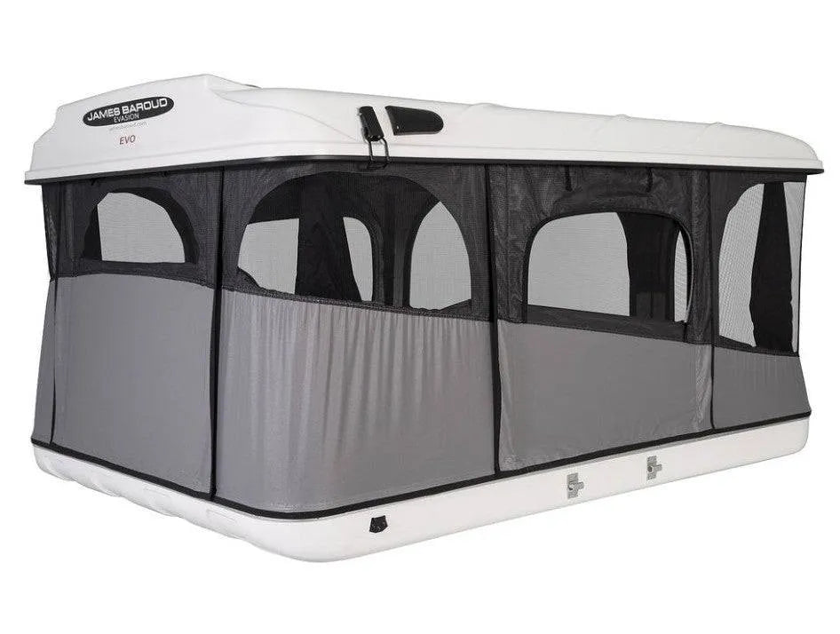 Tente de toit Evasion S/M/XL - James Baroud - Coque rigide sur Xperts4x4 Accessoires 4x4 Off-Road