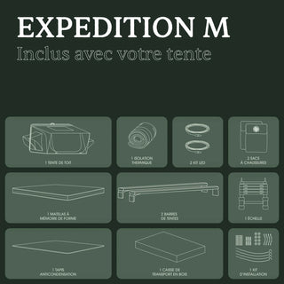 Tente de Toit Expedition M – GO Overland Canada (2-3 Places) sur Xperts4x4 Accessoires 4x4 Off-Road