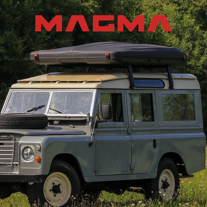 Tente de toit James Baroud ODYSSEY Frontier M - Édition Limitée Magma sur Xperts4x4 Accessoires 4x4 Off-Road