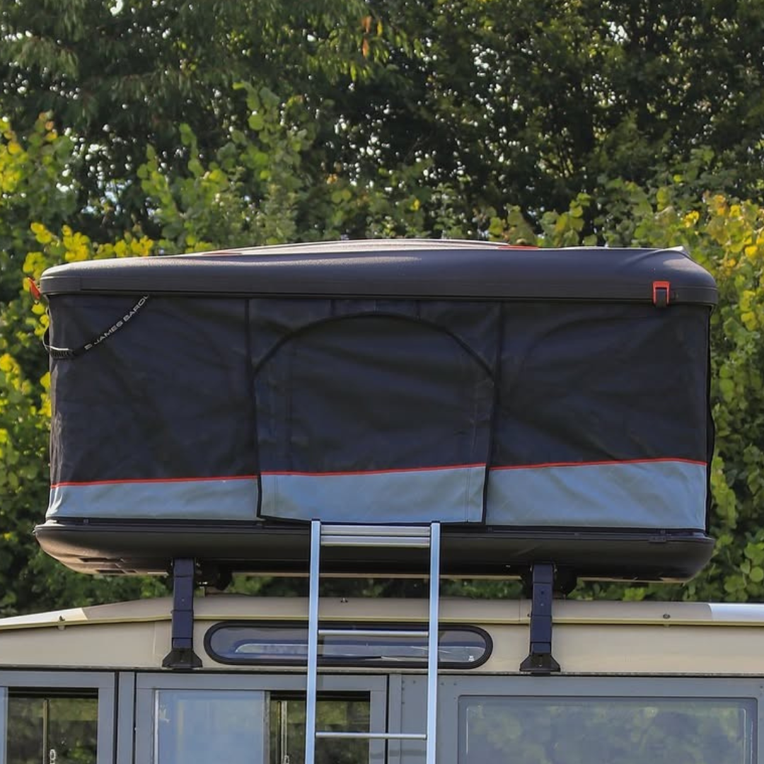Tente de toit James Baroud ODYSSEY Frontier M - Édition Limitée Magma sur Xperts4x4 Accessoires 4x4 Off-Road