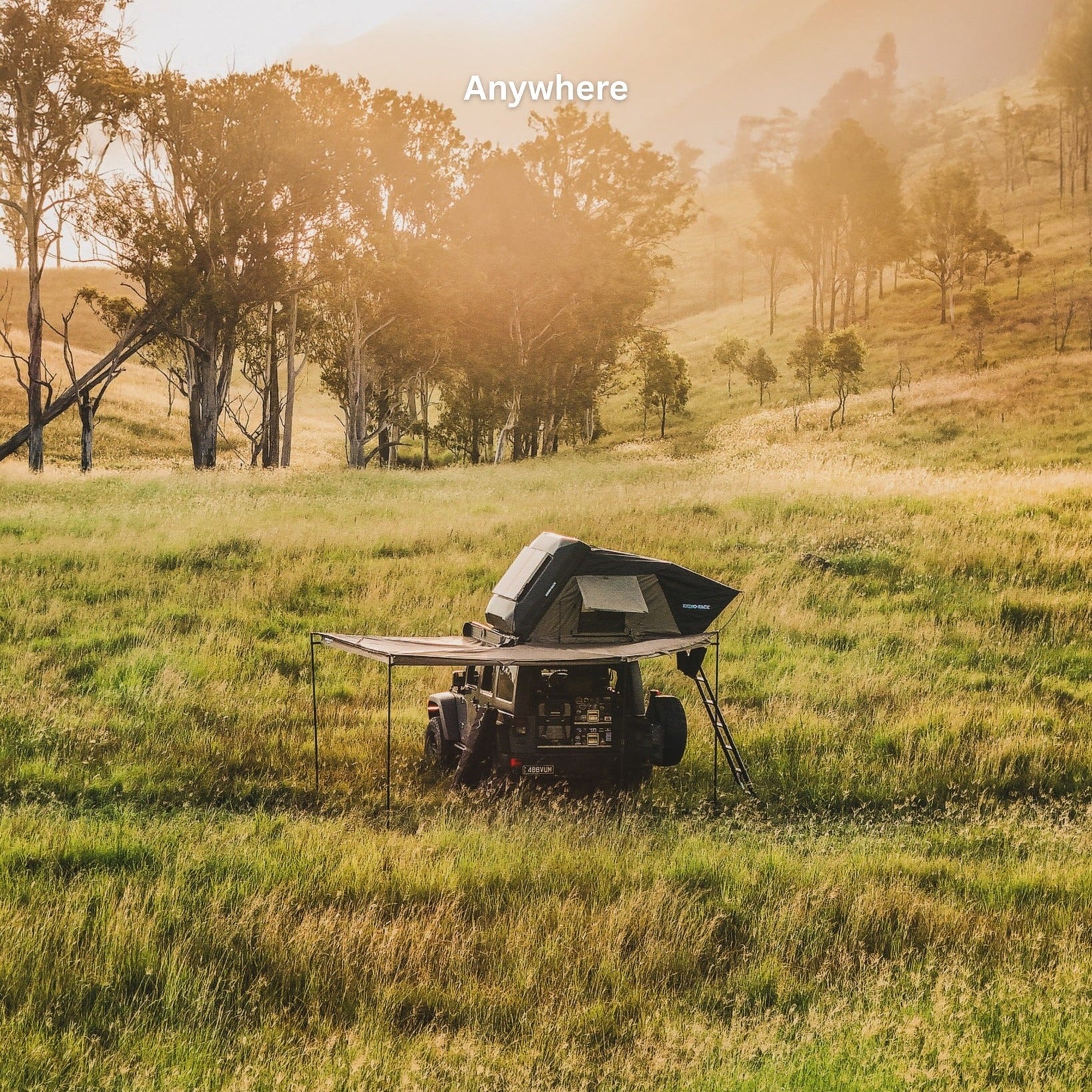 Tente de toit Rigide 2100 x 1300mm | RHINORACK sur Xperts4x4 Accessoires 4x4 Off-Road