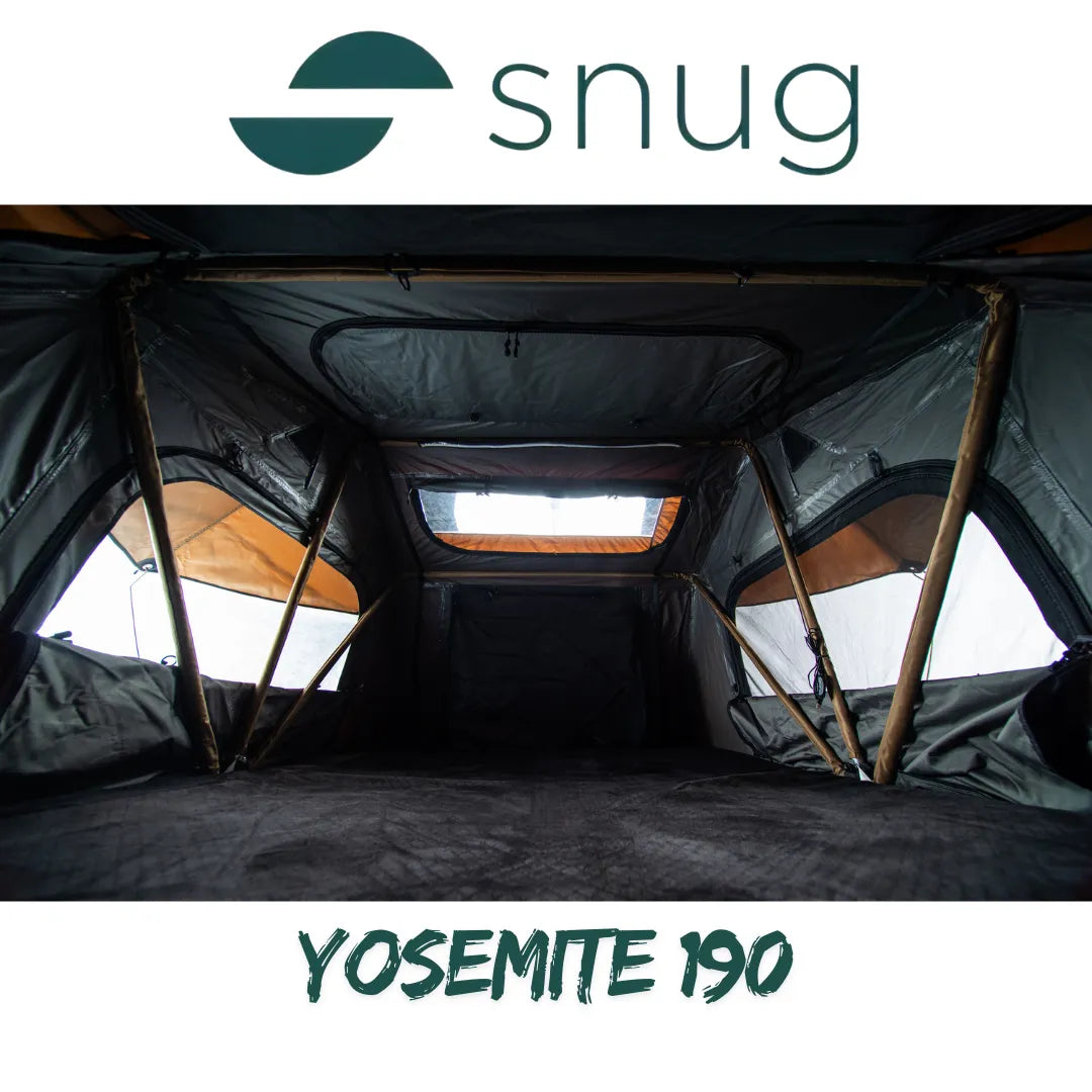 Tente de toit Souple SNUG YOSEMITE 190 (190 x 310 x 126 cm) sur Xperts4x4 Accessoires 4x4 Off-Road
