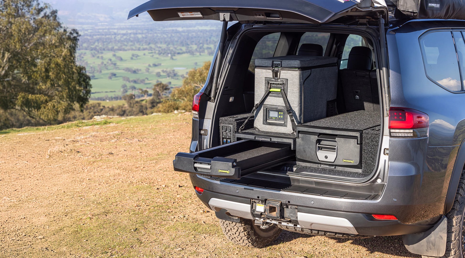 Kit 2 Tiroirs Hauteur-Max + Mi-Hauteur avec Plateau Fixe | Ironman 4x4 sur Xperts4x4 Accessoires 4x4 Off-Road