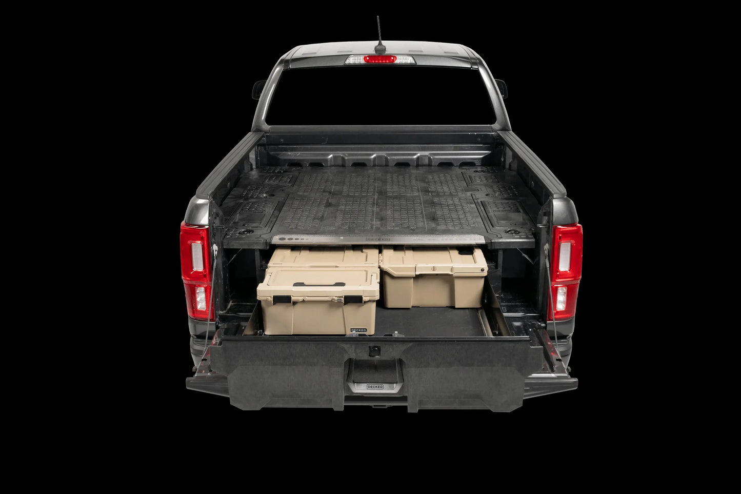 Systeme Tiroirs de Rangement | DECKED | Tiroirs pour Extra Cab sur Xperts4x4 Accessoires 4x4 Off-Road