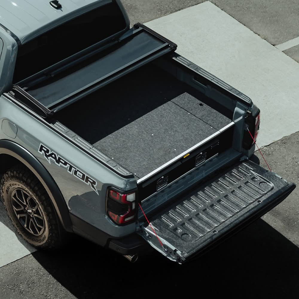 Tiroirs Coulissants AEROKLAS Ford Ranger/ VW Amarok (23-) sur Xperts4x4 Accessoires 4x4 Off-Road