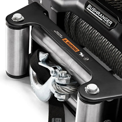 Treuil COVERT 10 Bushranger | 12V | 4536 KG | Acier sur Xperts4x4 Accessoires 4x4 Off-Road