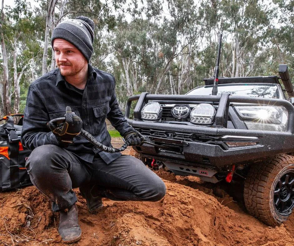 Treuil COVERT 10S Bushranger | 12V | 4536 KG | Synthetique sur Xperts4x4 Accessoires 4x4 Off-Road