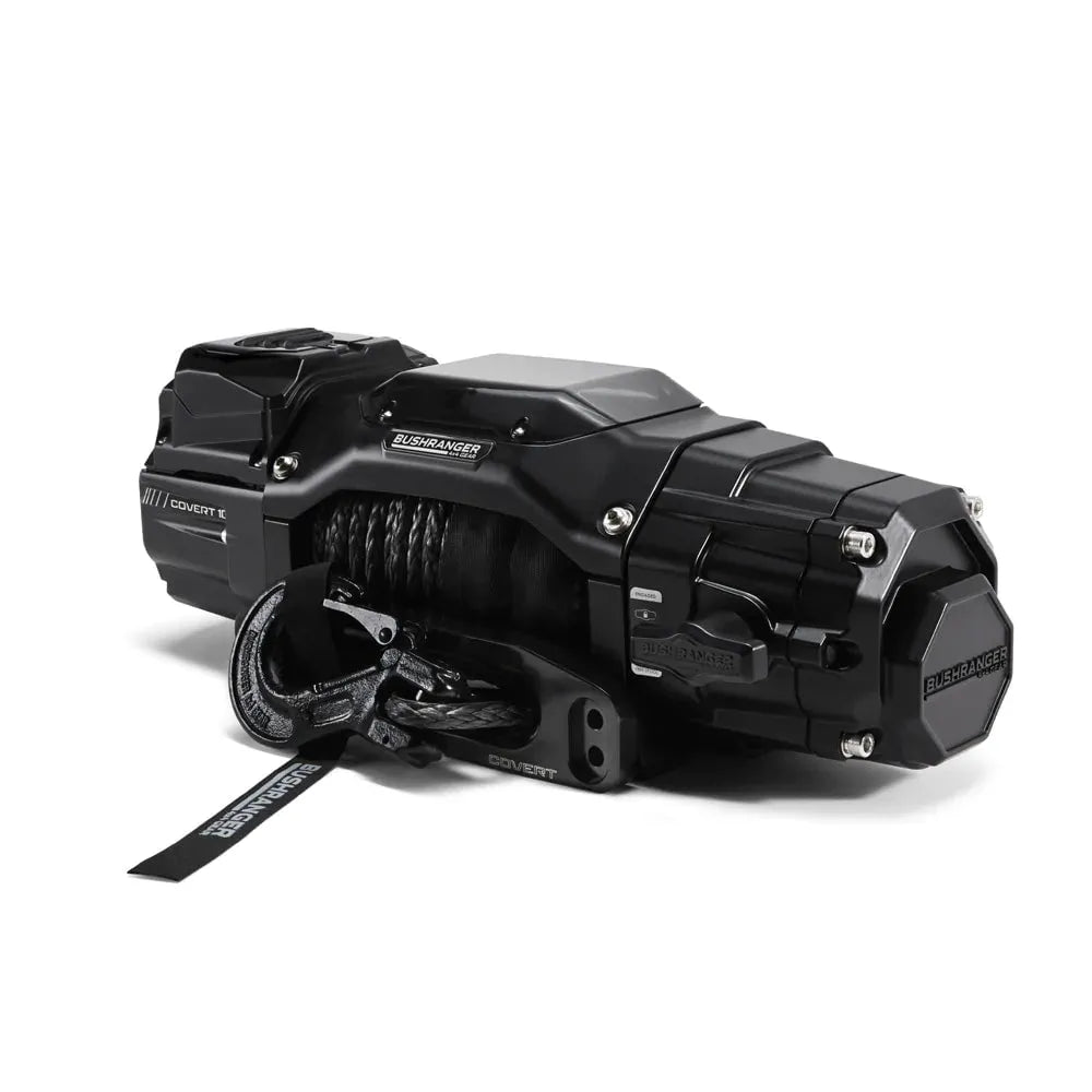 Treuil COVERT 10S Bushranger | 12V | 4536 KG | Synthetique sur Xperts4x4 Accessoires 4x4 Off-Road