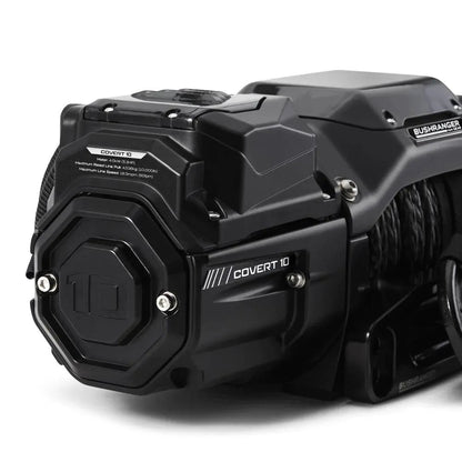 Treuil COVERT 10S Bushranger | 12V | 4536 KG | Synthetique sur Xperts4x4 Accessoires 4x4 Off-Road
