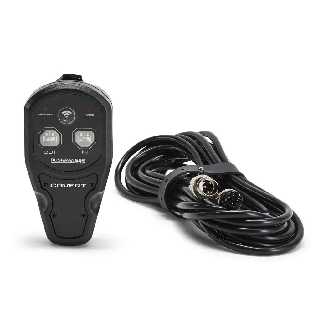 Treuil COVERT 10S Bushranger | 12V | 4536 KG | Synthetique sur Xperts4x4 Accessoires 4x4 Off-Road